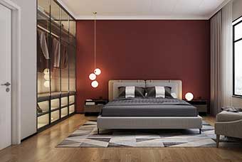 杭州现代风格-卧室