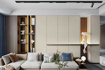 杭州北欧风格-客厅