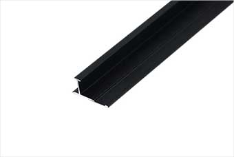 杭州航空纤维墙咔铝合金中条（哑黑氧化）