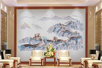 杭州森佰汇航空纤维墙咔（唯我中华）